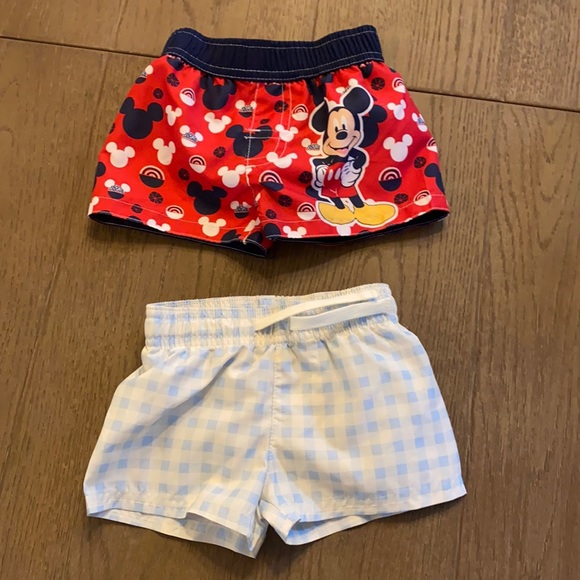 Swim Lot Of Two 2 Baby Boy Bathing Suits Poshmark